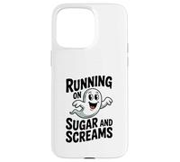 Courir avec du Sucre et des cris, Un Joli fantôme pour Halloween Coque pour iPhone 15 Pro Max