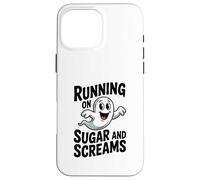 Courir avec du Sucre et des cris, Un Joli fantôme pour Halloween Coque pour iPhone 16 Pro Max