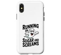 Courir avec du Sucre et des cris, Un Joli fantôme pour Halloween Coque pour iPhone X/XS
