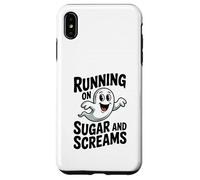 Courir avec du Sucre et des cris, Un Joli fantôme pour Halloween Coque pour iPhone XS Max