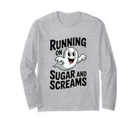 Courir avec du Sucre et des cris, Un Joli fantôme pour Halloween Manche Longue