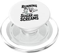 Courir avec du Sucre et des cris, Un Joli fantôme pour Halloween PopSockets PopGrip pour MagSafe