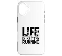 Courir C'est Mieux de Vivre Coque pour iPhone 16 Plus