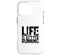 Courir C'est Mieux de Vivre Coque pour iPhone 16 Pro