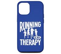 Courir est ma thérapie Coque pour iPhone 12/12 Pro