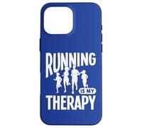 Courir est ma thérapie Coque pour iPhone 16 Pro Max