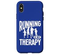 Courir est ma thérapie Coque pour iPhone X/XS