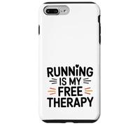 Courir est ma thérapie Gratuite Coque pour iPhone 7 Plus/8 Plus