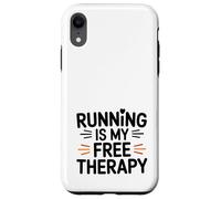 Courir est ma thérapie Gratuite Coque pour iPhone XR