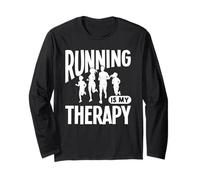 Courir est ma thérapie Manche Longue