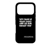 Courir Marathon Coureur Amateur Coureur Amusant Sport d'endurance Coque pour iPhone 17 Pro
