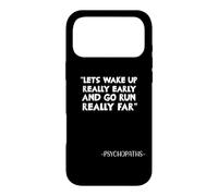 Courir Marathon Coureur Amateur Coureur Amusant Sport d'endurance Coque pour iPhone 17 Pro Max