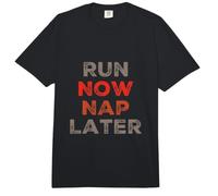 Courir ou ne Pas Courir Un Coureur drôle Qui Dit « Courez Maintenant, Faites Une Sieste Plus Tard » Comfort Colors Adult Heavyweight T-Shirt