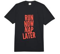 Courir ou ne Pas Courir Un Coureur drôle Qui Dit « Courez Maintenant, Faites Une Sieste Plus Tard » Comfort Colors Adult Heavyweight T-Shirt