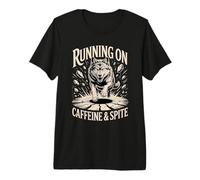 Courir sur la caféine et Le dépit T-Shirt Haut de Gamme