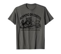 Courir sur Le café et Les Mauvaises décisions Sarcasme employé de Bureau T-Shirt