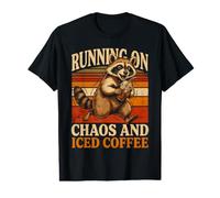 Courir sur Le Chaos et Le café glacé T-Shirt Graphique avec Valeur