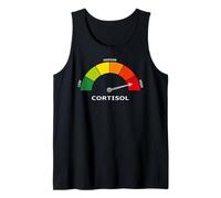 Courir sur Un Compteur de Stress Amusant en cortisol Pur Débardeur