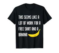 Courir un marathon est un travail difficile, un entraînement amusant, une salle de sport et de fitness T-Shirt