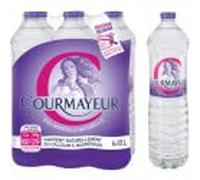 COURMAYEUR - Eau Minérale Naturelle Pack De 6X1.5L - L'unité