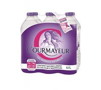 COURMAYEUR - Eau Minérale Pack De 6X1L - L'unité