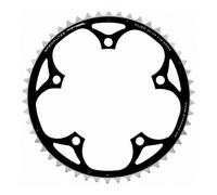 PLATEAU ROUTE 5BRA D.130 TA HEGOA 53DTS EXTERIEUR NOIR ALU 7075 TYPE SHIMANO