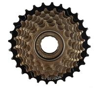 Couronne à vis de vélo en acier 7 vitesses (14-28T) pour moyeu fileté, pignon pour VTT et vélo de trekking avec 21 vitesses, cassette robuste pour remplacement de roue arrière