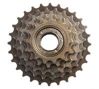 Couronne à vis roue libre 6/7/8 vitesses 13-28T pour moyeu de roue arrière de vélo, roulement léger, faible bruit, durable, construction en acier robuste (6 vitesses)