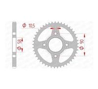 AFAM Couronne acier standard 10223 - 428