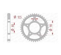 Afam Couronne Acier Standard 10605 - 530