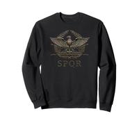 Couronne Aigle Romain et Laurier Senatus PopulusQue Romanus Sweatshirt