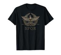 Couronne Aigle Romain et Laurier Senatus PopulusQue Romanus T-Shirt