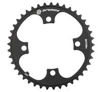 Couronne aluminium 4 vis Promax Noir