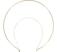 Couronne auréole dorée - Diadème pour cheveux d'ange, accessoire de costume en métal pour fête, cosplay, festival, Halloween