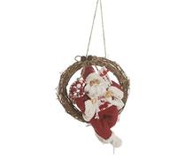 Couronne avec père Noël 30cm
