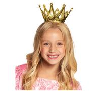 Boland Couronne enfant Princess Amy 61591 Doré Uni Taille Unique
