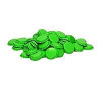 Couronne Bouchon pour fermer des Cuvettes mehrwegflaschen Vert citron Lot de 100 capsules Capsule de bière