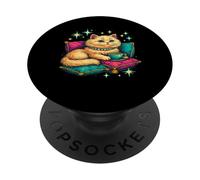 Couronne Boujee Cat Fancy Spoiled Rich Energy Glam Sassy Posh PopSockets PopGrip Adhésif