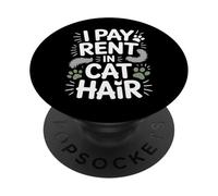 Couronne Boujee Cat Fancy Spoiled Rich Energy Glam Sassy Posh PopSockets PopGrip Adhésif