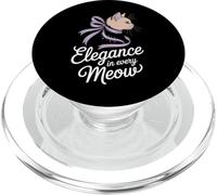 Couronne Boujee Cat Fancy Spoiled Rich Energy Glam Sassy Posh PopSockets PopGrip pour MagSafe