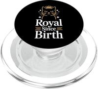 Couronne Boujee Cat Fancy Spoiled Rich Energy Glam Sassy Posh PopSockets PopGrip pour MagSafe