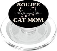 Couronne Boujee Cat Fancy Spoiled Rich Energy Glam Sassy Posh PopSockets PopGrip pour MagSafe