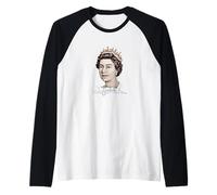 Couronne britannique de la reine Elizabeth II avec signature Manche Raglan
