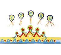 Couronne Couronne Anniversaire avec chiffre 1-5 Couronne d'anniversaire enfants PARTY
