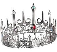 Couronne Couronne diadème Bandeaux de mode Couronn Couronne diadème baroque élégant for femmes, accessoires de cheveux for fête de mariage et filles(Black)