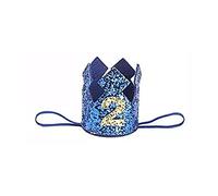 Couronne créative brillante pour anniversaire, fête prénatale, décoration de fête prénatale, chapeau de princesse pour filles, arc-en-ciel, accessoires de célébration, couronne festive, accessoire de
