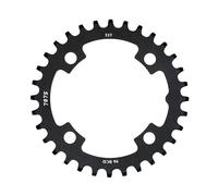 SunRace CRMX00 Plateau large étroit VTT 4 bras 30 dents Noir Noir G