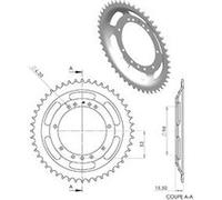 Couronne cyclo 22 adapt. 103 rayons 48dts (d94) 11 trous