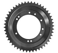 COURONNE CYCLO CHARVIN PGT 103 BATONS ALU GRIMECA 98 (10 TROUS) NOIR 48DTS