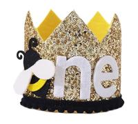 Couronne d'abeille pour 1er anniversaire - Couronne d'anniversaire pour le jour des abeilles, couronne d'anniversaire douce, couronne d'anniversaire marguerite, couronne de premier anniversaire,